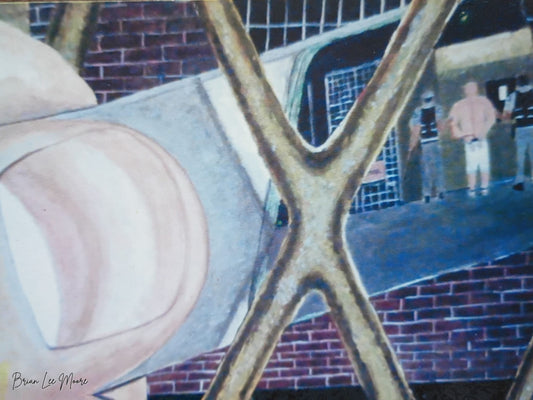 Digital Print - Gazing Through a Shard of Mirror